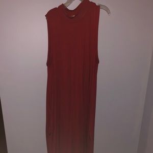 Cute red dress with pockets